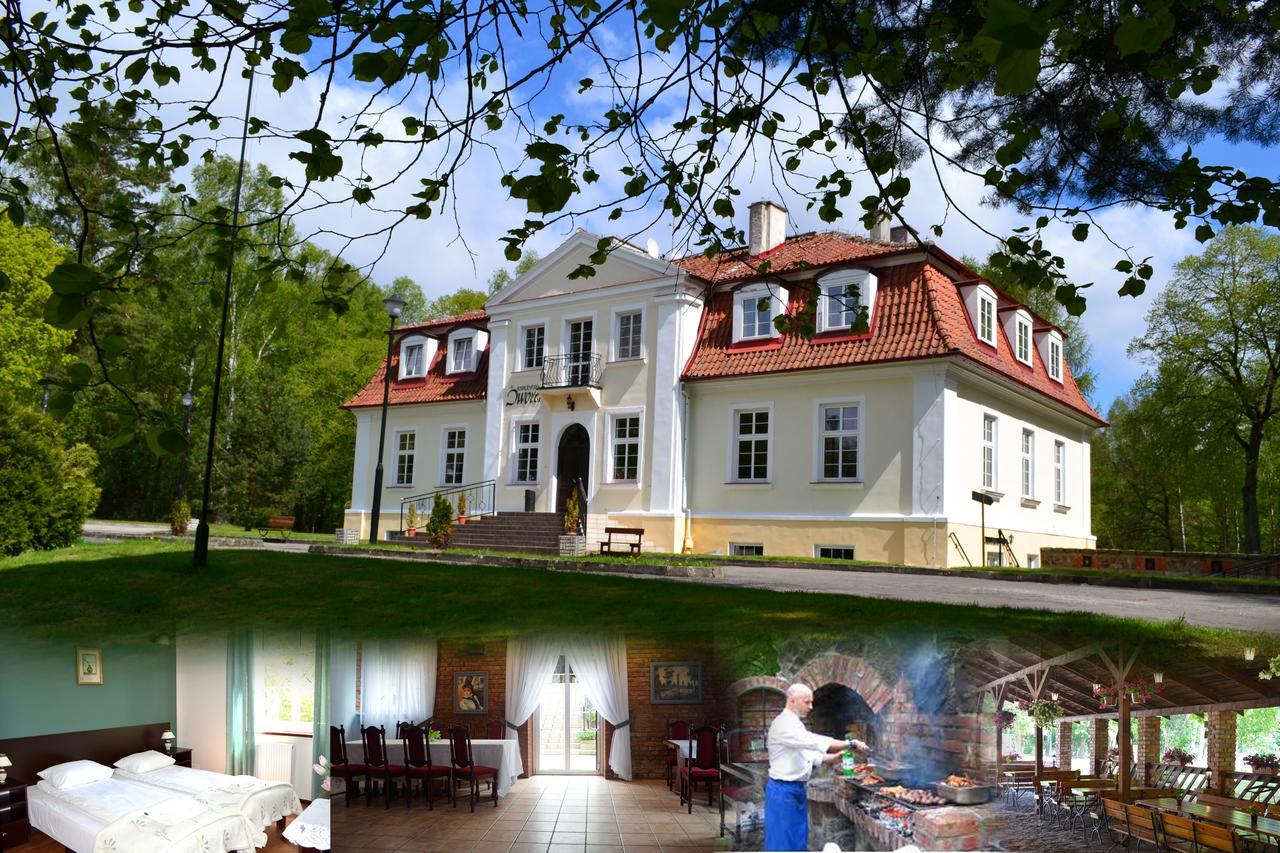 Hotel Ksiezycowy Dworek Kętrzyn Exteriör bild